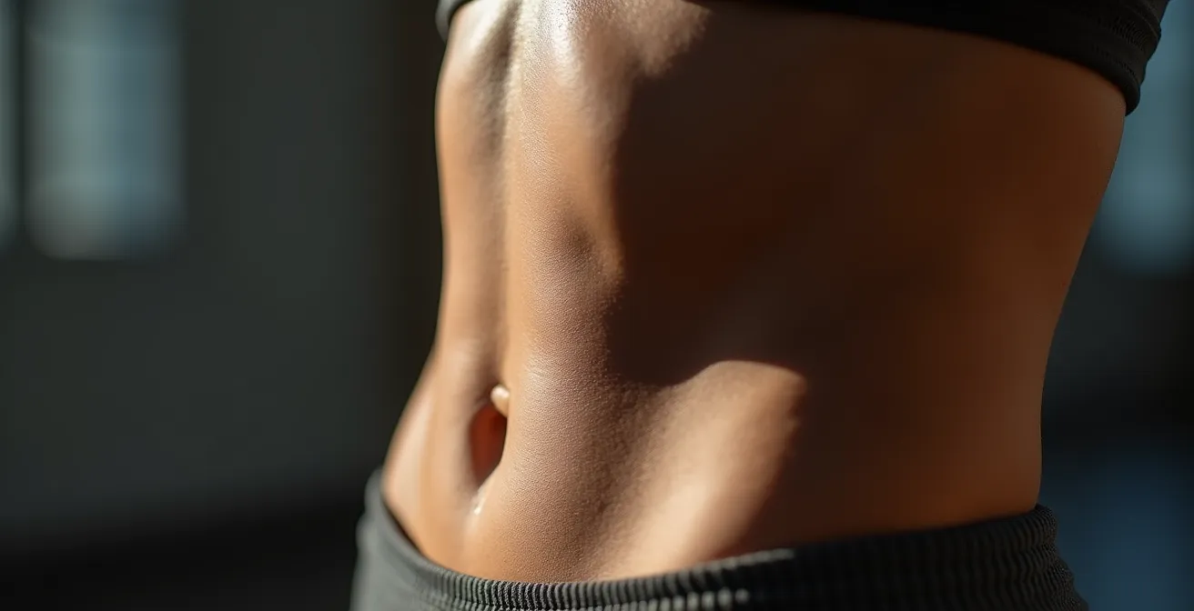 Tecnica di respirazione Pilates con visualizzazione dell'attivazione del trasverso dell'addome